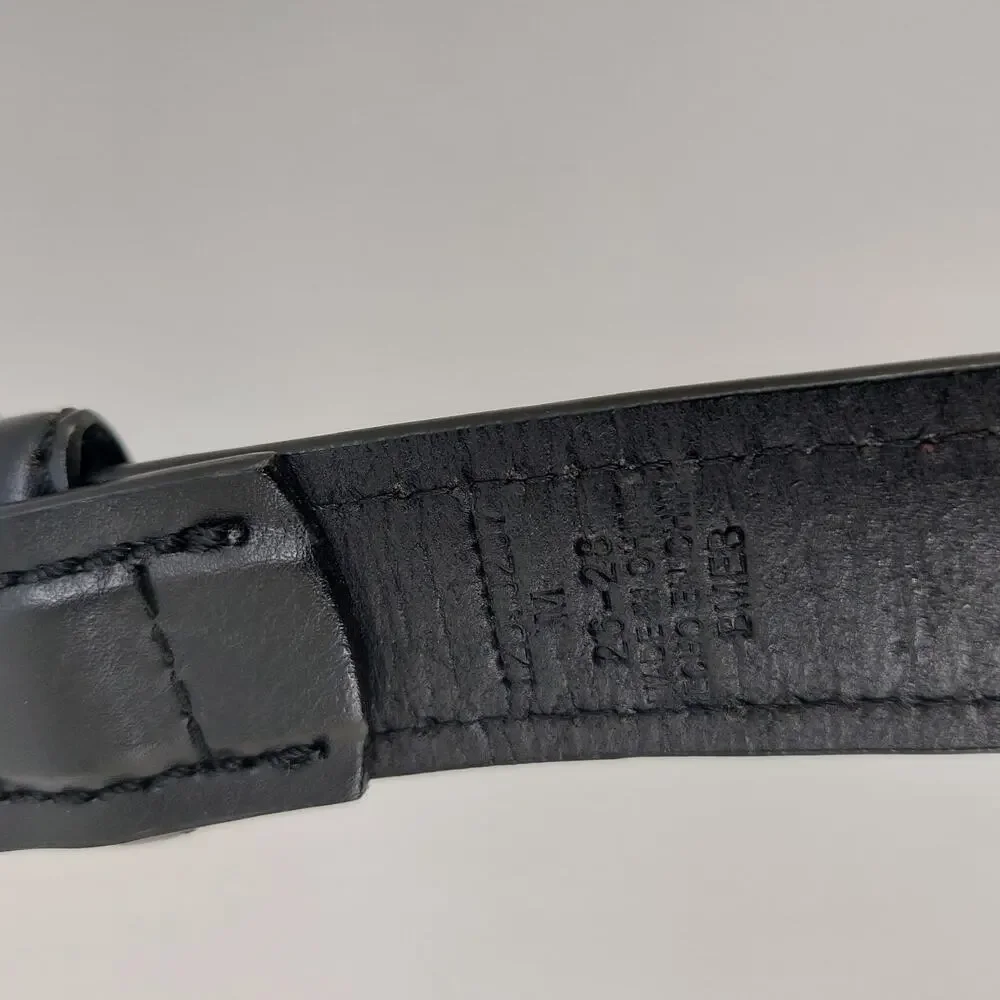 Dickies Black Imitation Leather Size M 26-28 Casual Men Belt